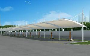 洞口县膜结构停车棚